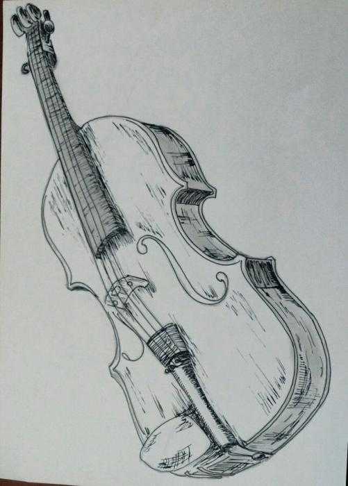 Узор на скрипке