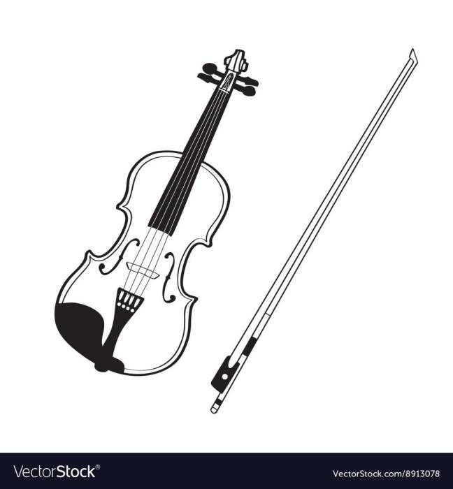 Скрипка картинка для детей