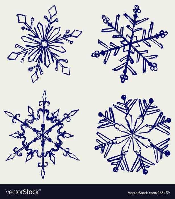 Ручка для рисования снежинки