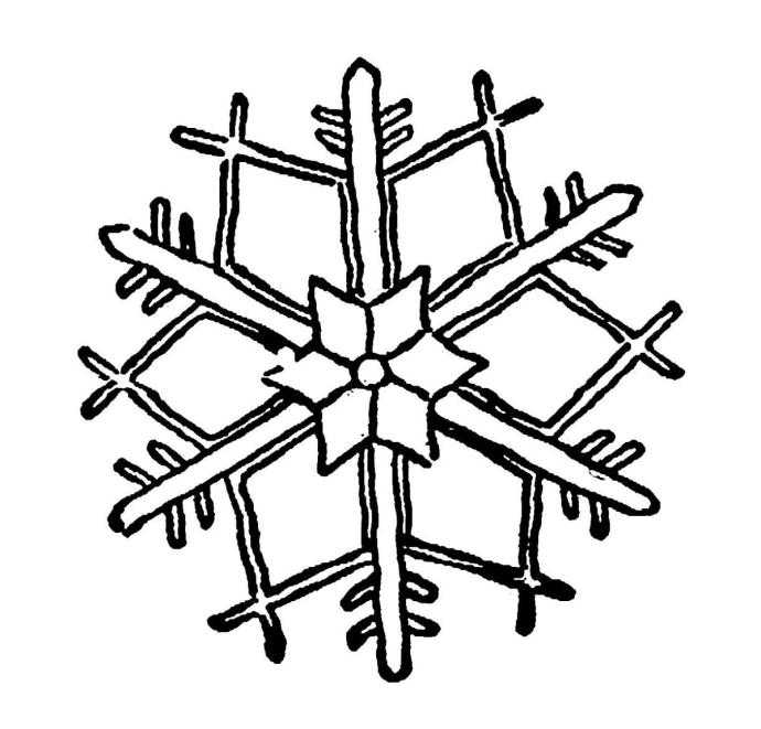 Ручка для рисования снежинки