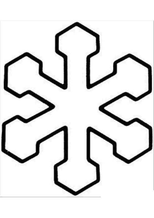 Снежинка вектор