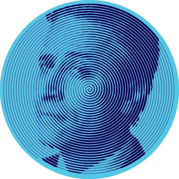 Рисунок спираль раскраска по кругу