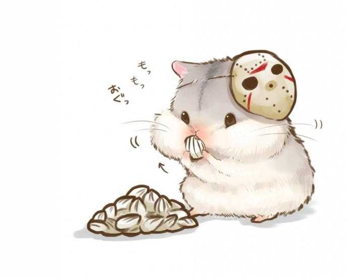 Милый хомяк арт