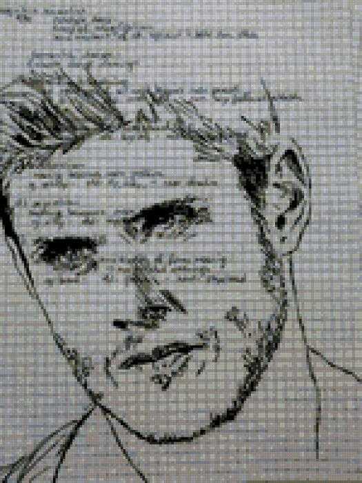 Наброски Дин Винчестер