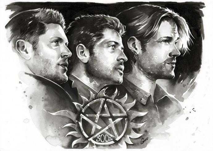 Сверхъестественное арты