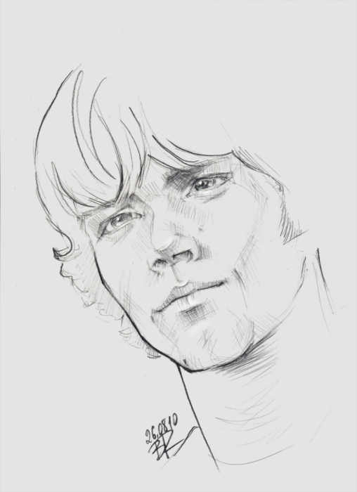 Сэм Винчестер сверхъестественное портрет