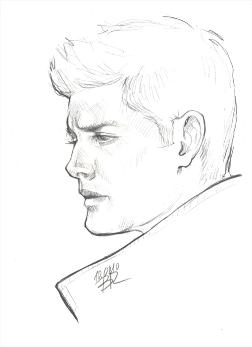 Дин Винчестер скетч