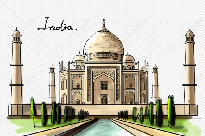 Тадж Махал клипарт