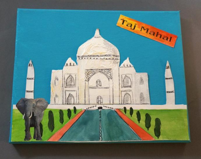 Поделка Тадж Махал для детей