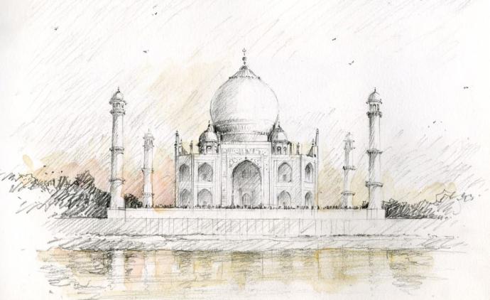 Тадж-Махал Eskiz