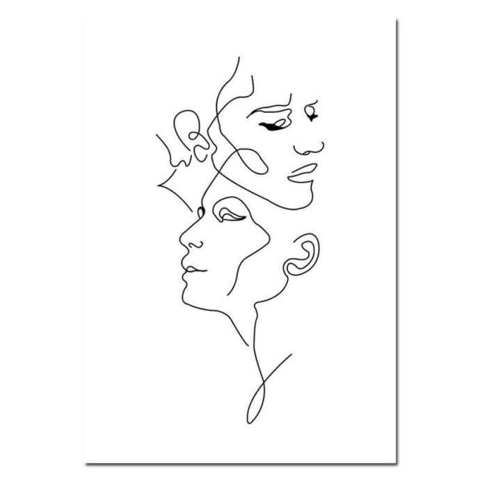 Трафарет человека для вырезания