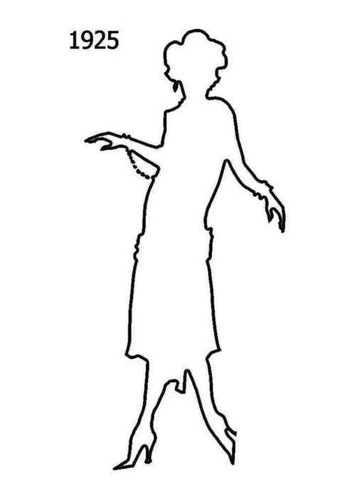 Контур человека