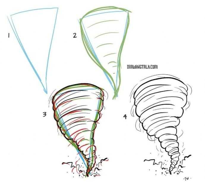 Волны раскраска