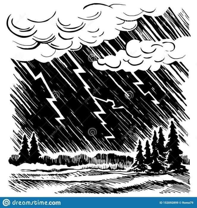 Волны карандашом