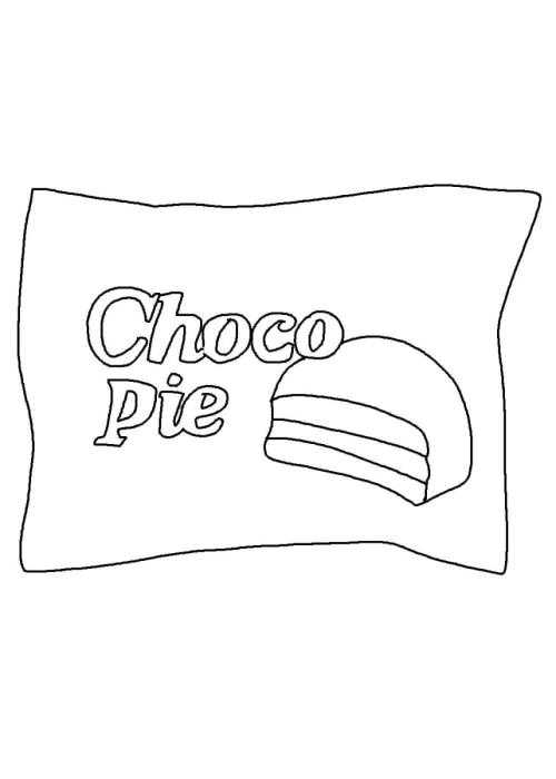 Раскраски еда для уточки лалафанфан