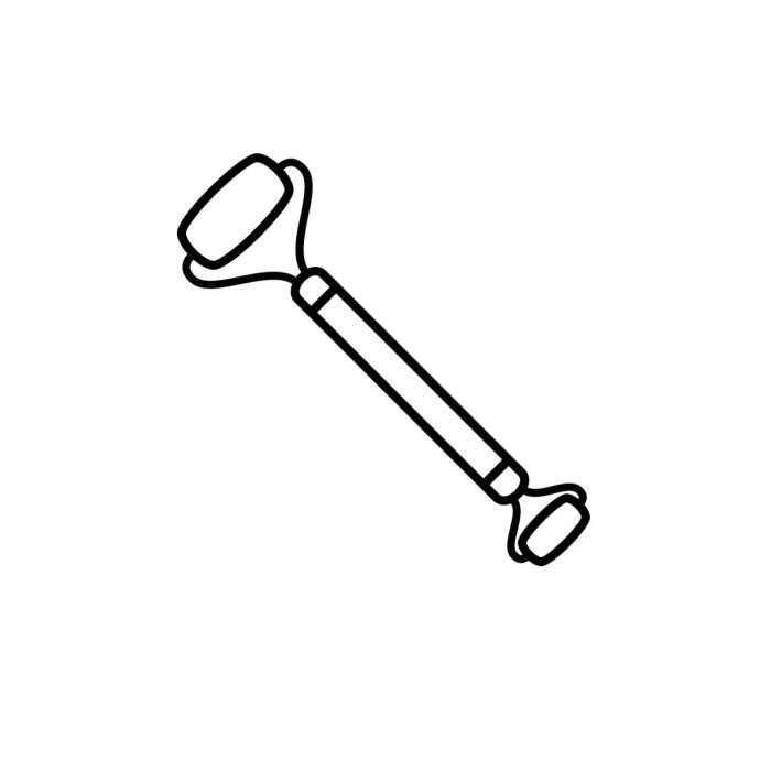 Раскраска массажер для лица