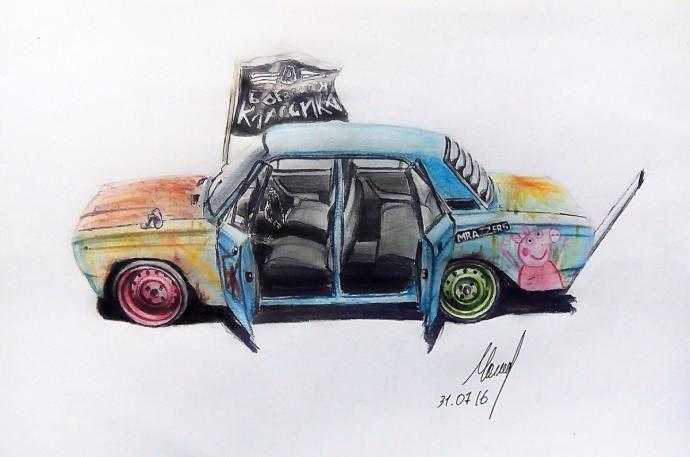 Корч рисунок