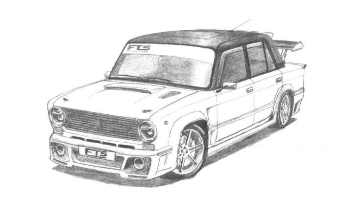 ВАЗ 2101 спереди