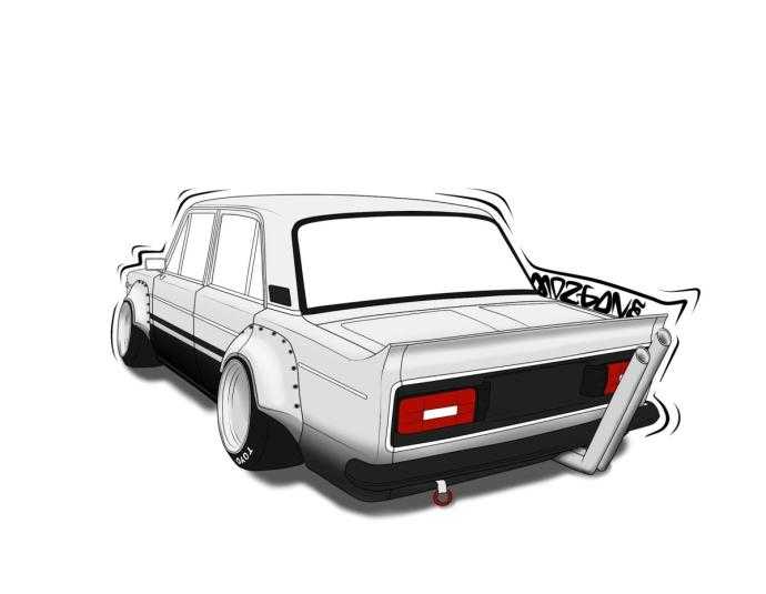 Жига 2105 сбоку