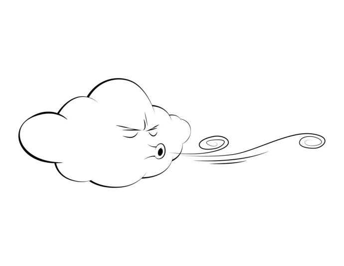 Ветер мультяшный