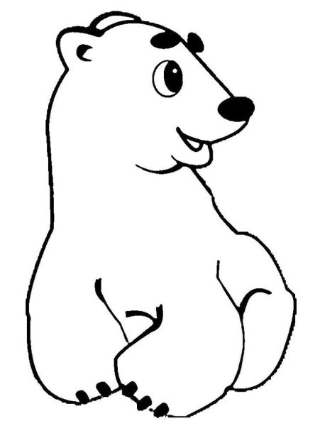 умка рисунок карандашом для срисовки