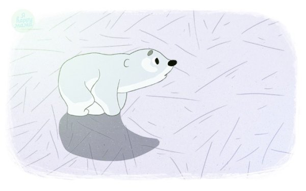 умка рисунок карандашом для срисовки