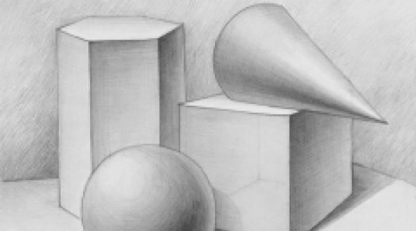 рисунок карандашом фигуры для срисовки