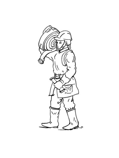 рисунок карандашом мчс для срисовки