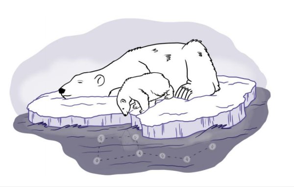 умка рисунок карандашом для срисовки