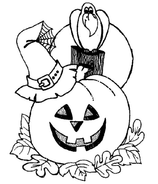 хэллоуинские рисунки карандашом для срисовки