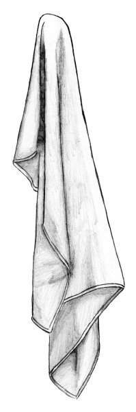 полотенце рисунок карандашом для срисовки