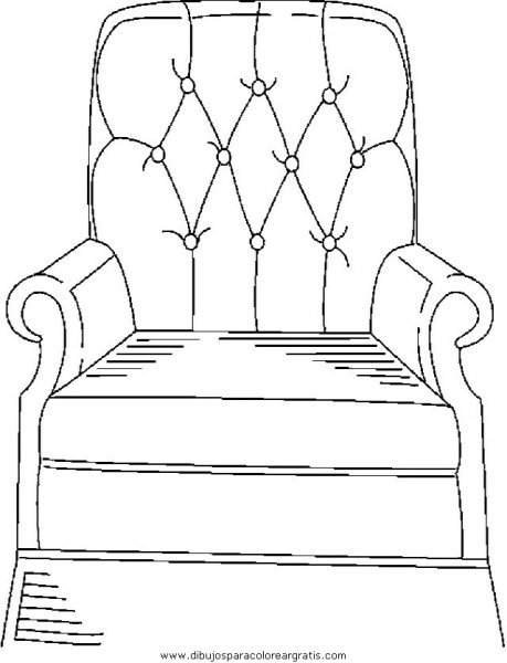 кресло рисунок карандашом для срисовки