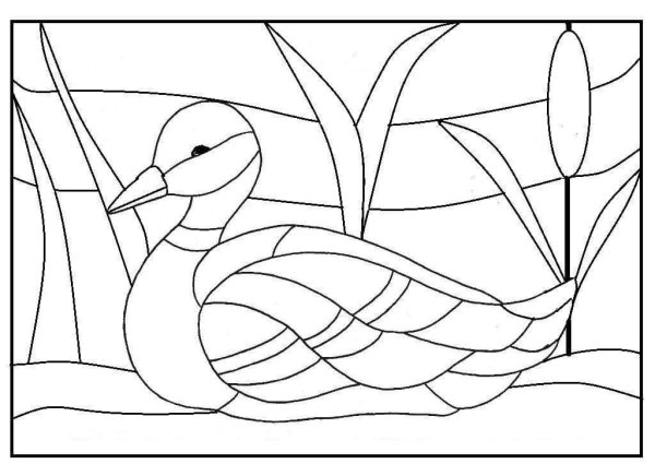 мозаика рисунок карандашом для срисовки