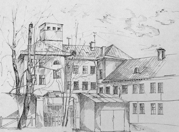 архитектурные рисунки карандашом для срисовки