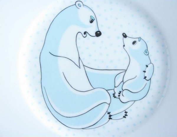 умка рисунок карандашом для срисовки