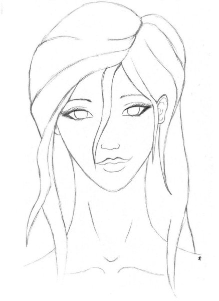 афродита рисунок карандашом для срисовки